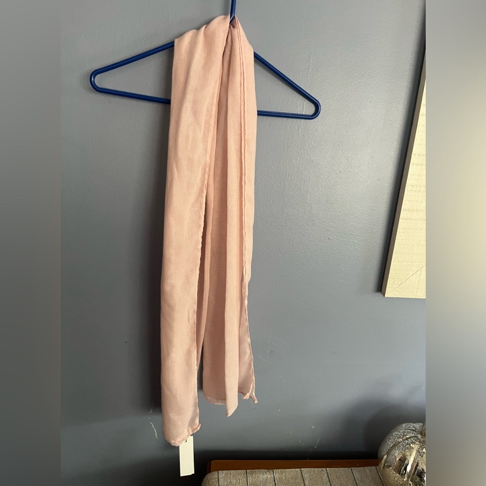 Light Pink Light Weight Scarf
